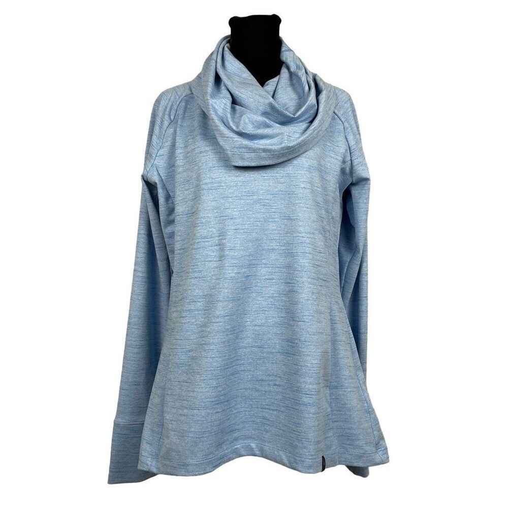 Spyder Solitude Funnel Cowl Neck Sweat Shirt Tunic - Women’s L